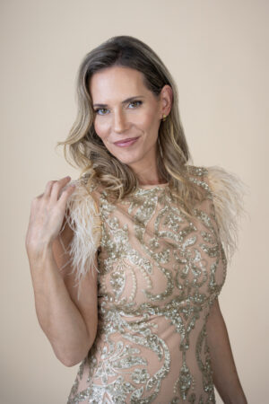 Vestido Silver Lace Binah