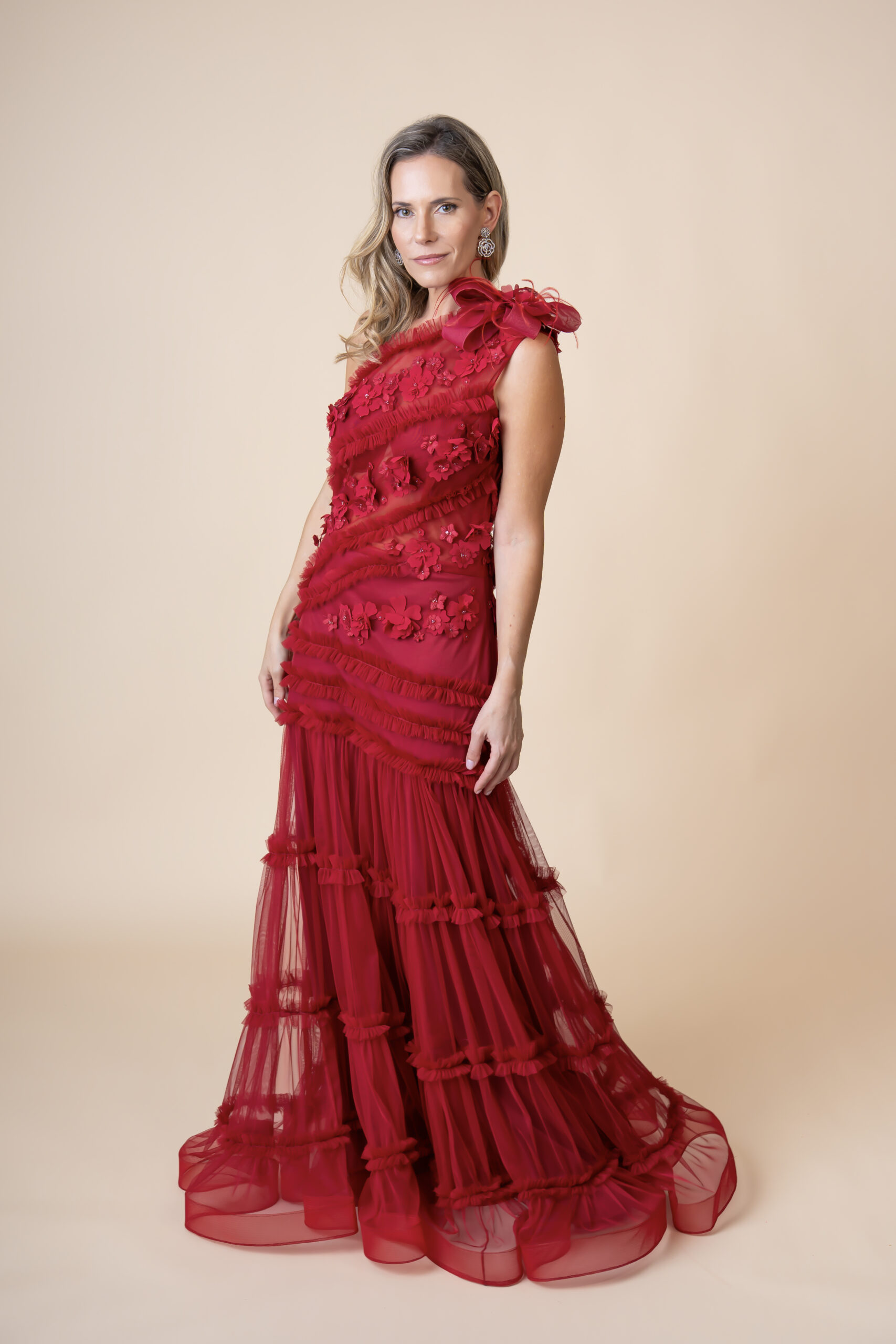 Vestido Guinda Binah