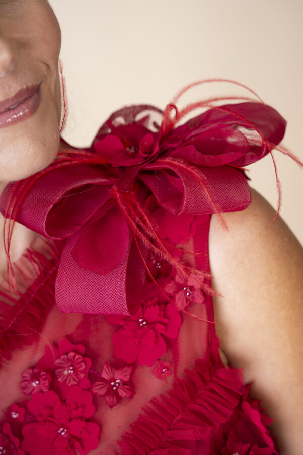 Vestido Guinda Binah
