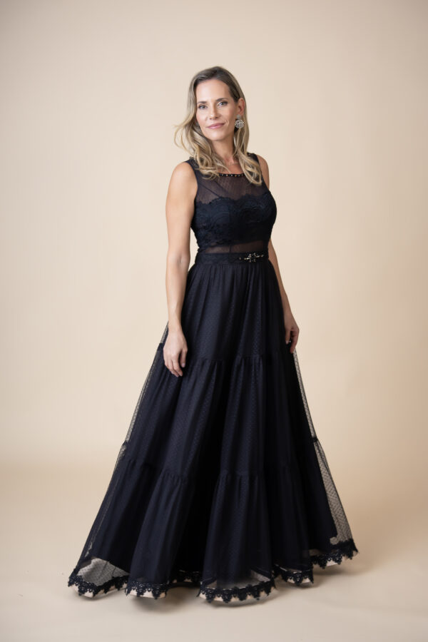 Vestido Chantilly Binah